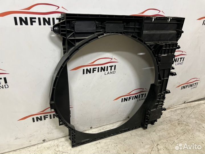 Диффузор радиатора Nissan Patrol Y62