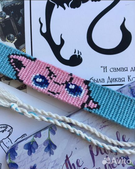 Фенечка из мулине