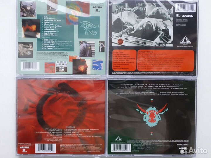 CD диски Alan Parsons Project, John Miles, 10cc