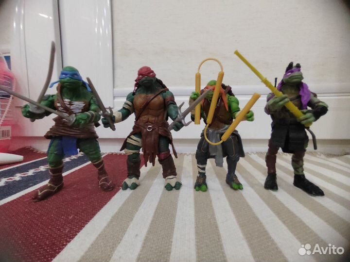 Фигурки Черепашки ниндзя tmnt 4