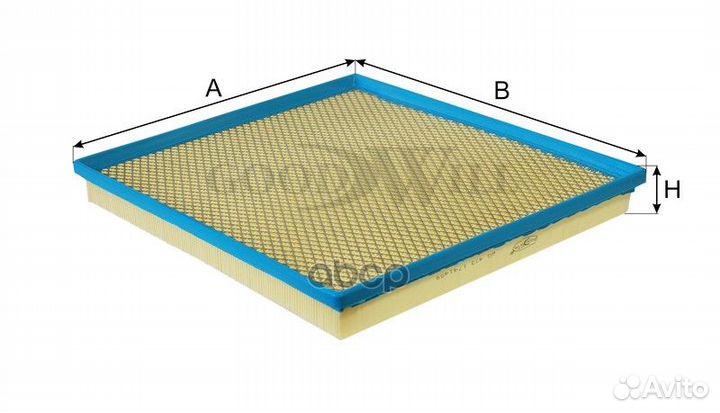 Фильтр воздушный ford transit 2.2D 11- AG 433