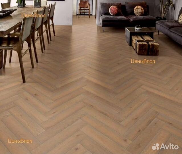 Инженерная доска английская елочка