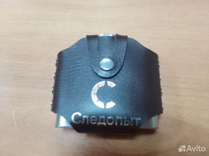 Фляжка в кожаном чехле 150 мл Следопыт PF-BD-F11