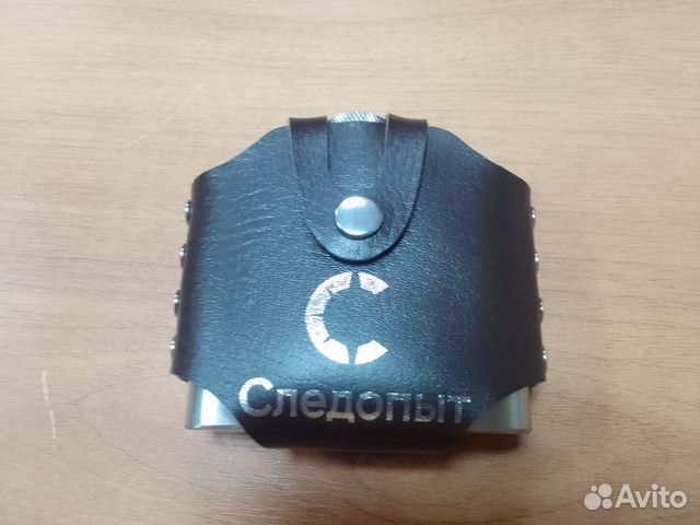 Фляжка в кожаном чехле 150 мл Следопыт PF-BD-F11