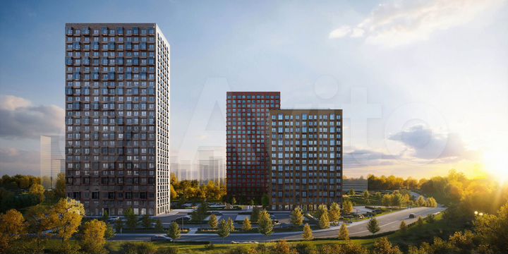 1-к. квартира, 34,8 м², 4/15 эт.