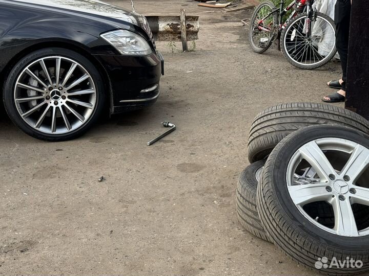 Колеса на mercedes s class r18