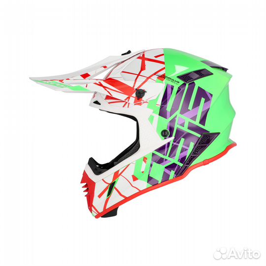 Композитный Шлем Acerbis X-track 22-06 Green/White