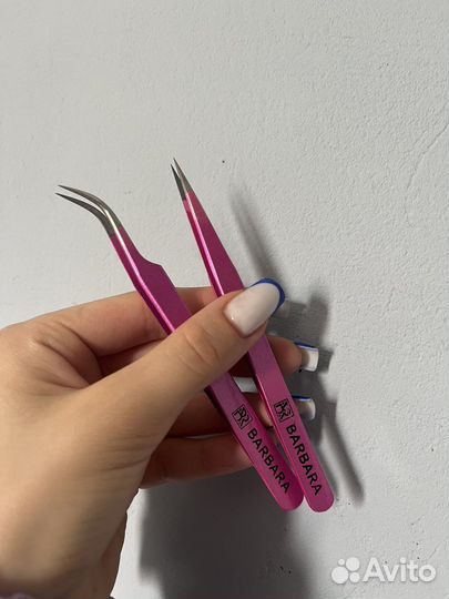 Пинцет для наращивания ресниц