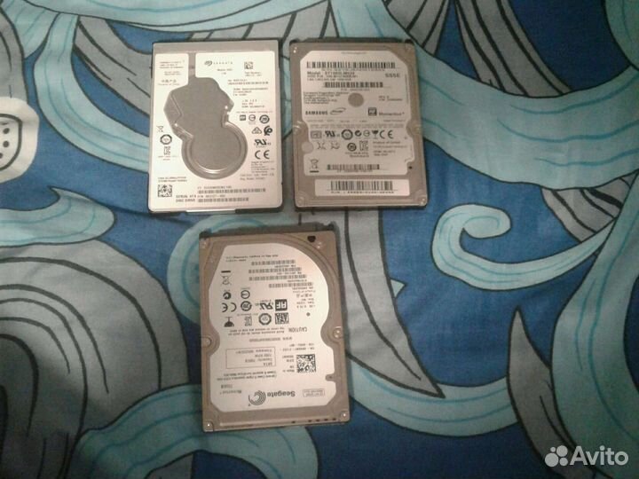 Жесткие диски для ноутбука 1тб и 750Гб 2.5 рабочие