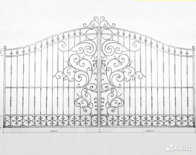 Решетки,кованые решетки