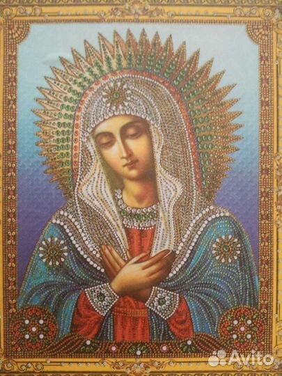 Алмазная мозаика на подрамнике на заказ