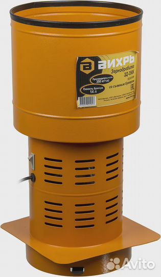 Измельчитель зерна Вихрь зд-350К мельница 350 кг/ч