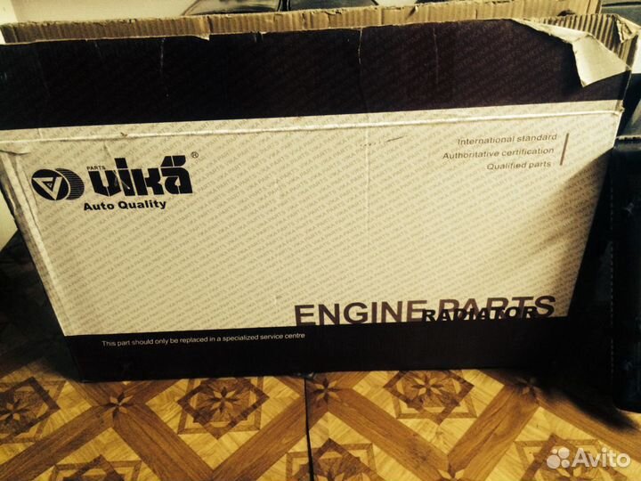 Радиатор охлаждения шкода фабия