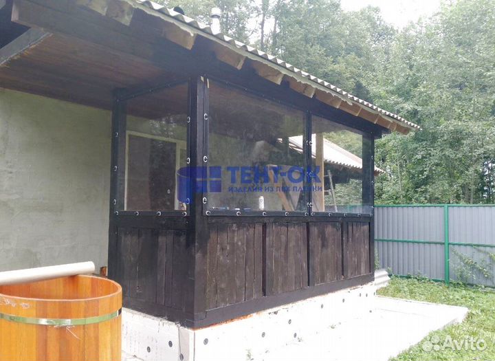 Мягкие окна для террас