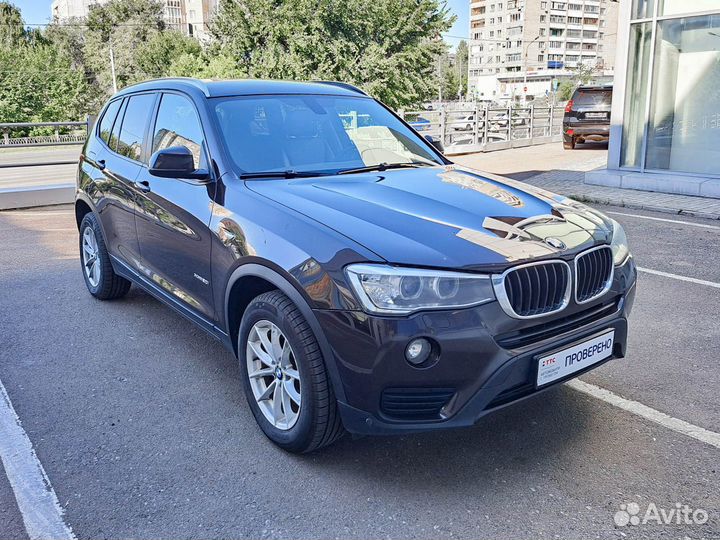 BMW X3 2.0 AT, 2015, 155 502 км