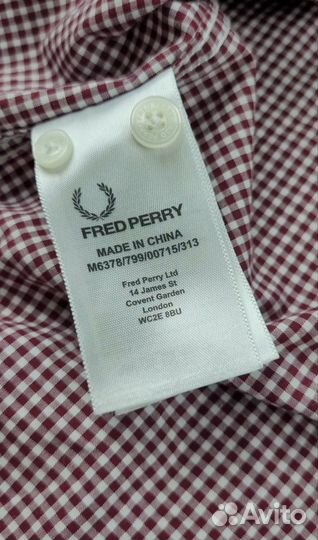 Мужская рубашка Fred Perry