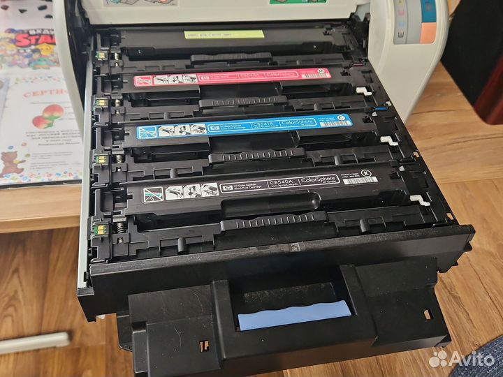 HP color laserjet cp1215,цветной лазерный принтер