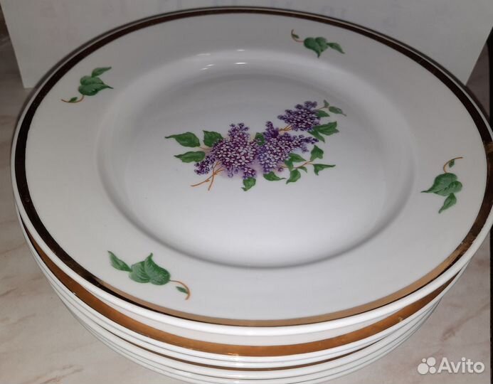 Посуда дулево СССР тарелки