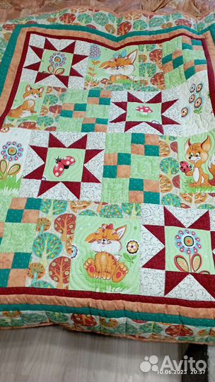 Детское одеяло новое