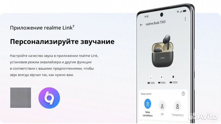 Наушники TWS Realme Buds T300