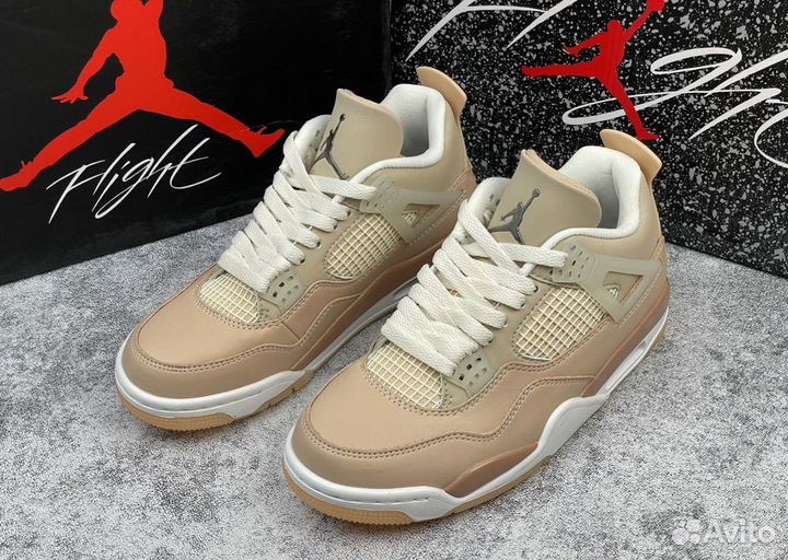 Кроссовки Nike Air Jordan 4 Wmns Retro Shimmer