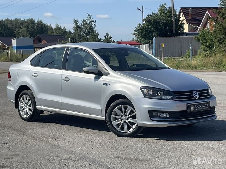 Volkswagen Polo 1.6 AT, 2017, 43 910 км