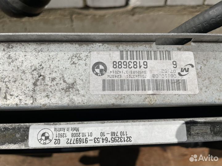 Кассета радиаторов BMW 116i E87 N N45N АКПП