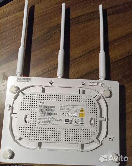 Роутер zte zxhn f670