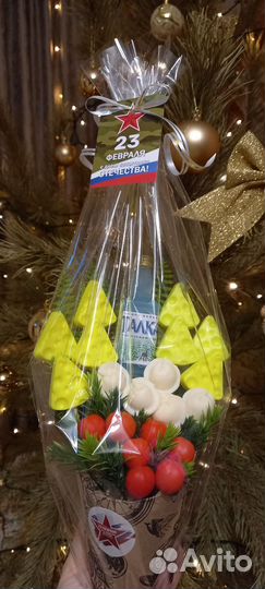 Подарок на 23 февраля из мыла ручной работы