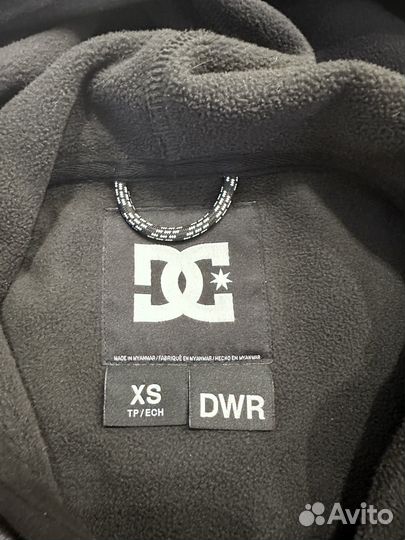 Худи DC shoes 2 в 1 Оригинал