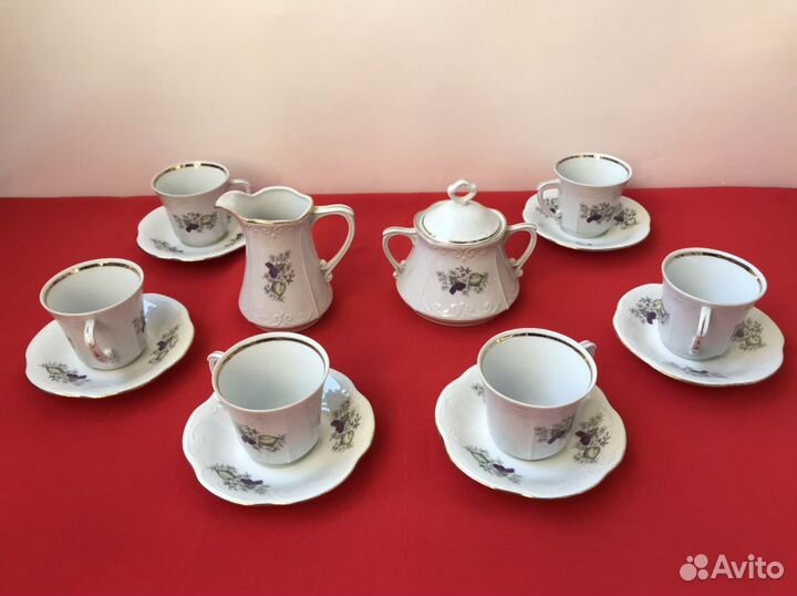 Чайный Сервиз СССР хорошее состочние, не полный ко