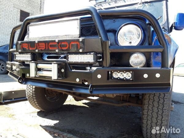 Передний бампер rubicon-5 уаз-469 Хантер Барс