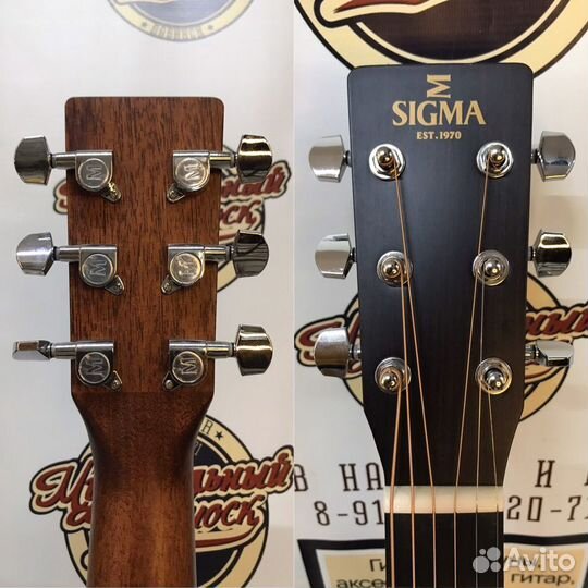 Электроакустическая гитара Sigma GMC-STE