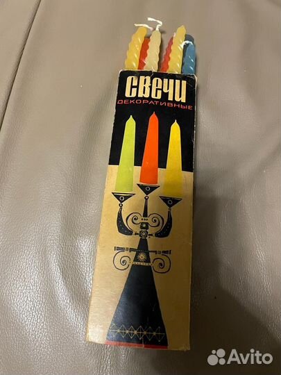 Декоративные свечи