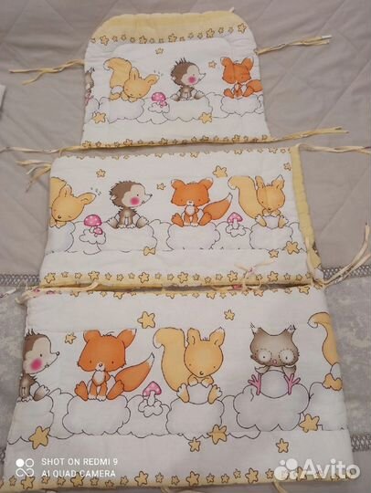 Бортики в кроватку