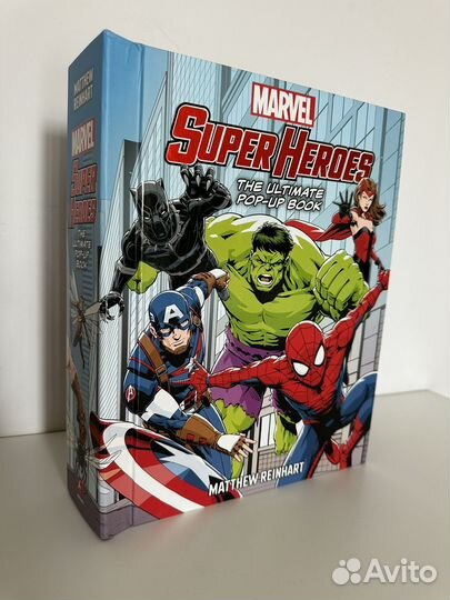 Книга Pop Up Super Heroes Marvel
