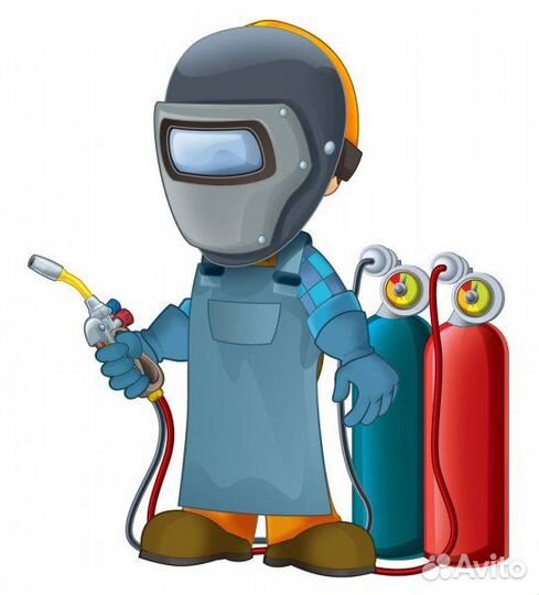 Электрогазосварщик на па