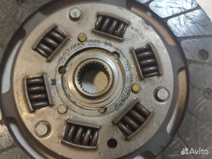 Комплект сцепления renault logan