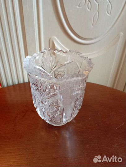 Ваза хрустальная из СССР