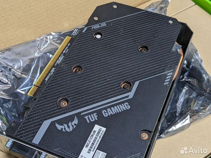 Видеокарта asus GTX 1660 Ti TUF Gaming