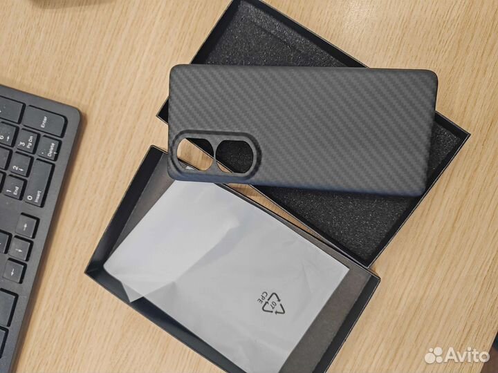 Карбоновый чехол Honor 80 pro