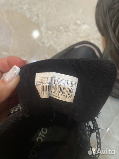 Ботинки для мальчика 35 размер