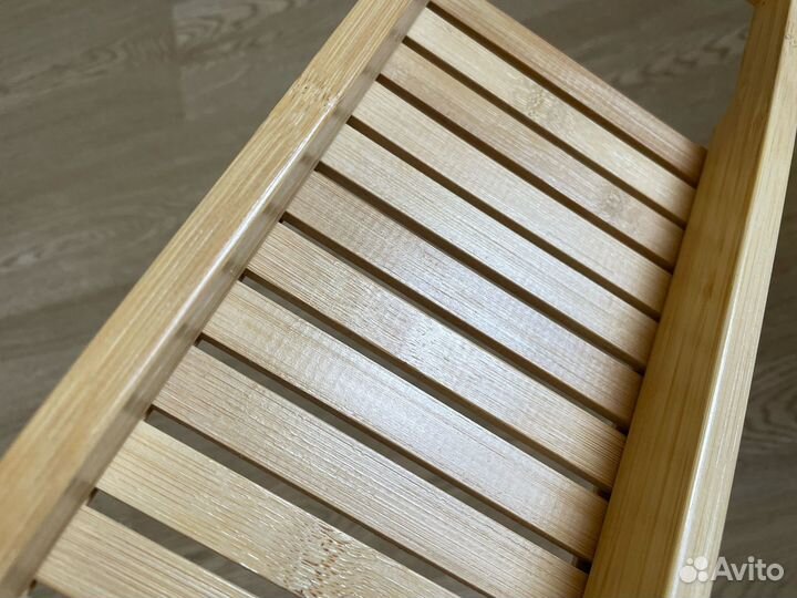 Полка для ванной IKEA хаверн бамбук