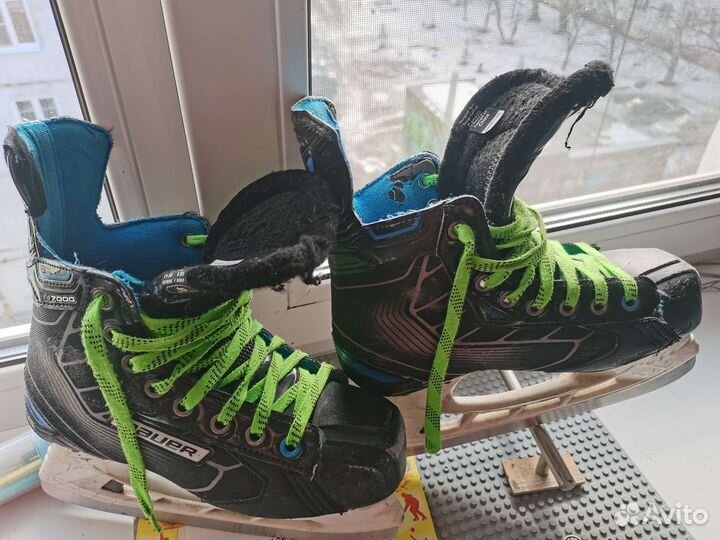Хоккейные коньки bauer 37.5 размер