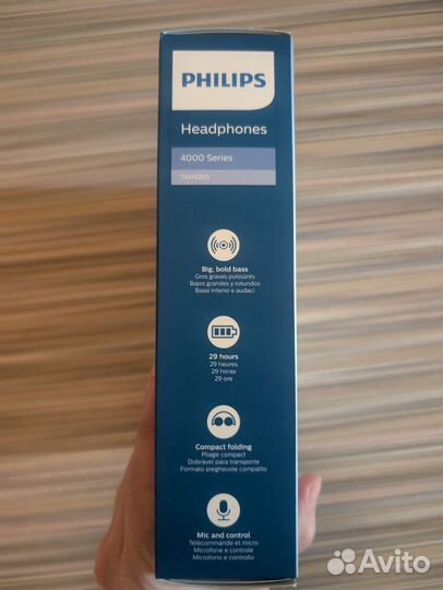 Беспроводные наушники philips 4000 series