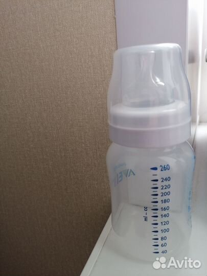 Бутылочки для кормления avent 260 мл 1 шт