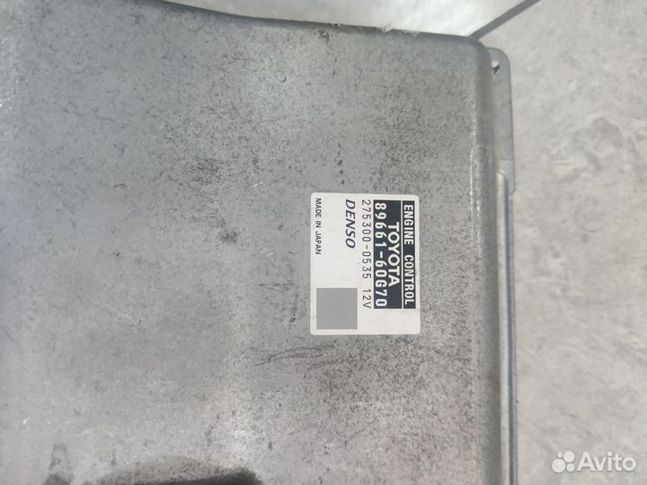 Lexus LX570 Блок управления двигателем