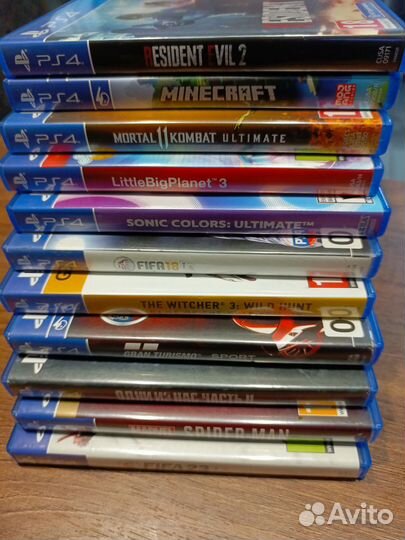 Диски игры для ps4