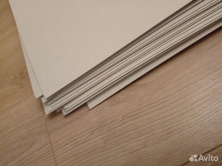 Картон пивной 1,5 мм серый