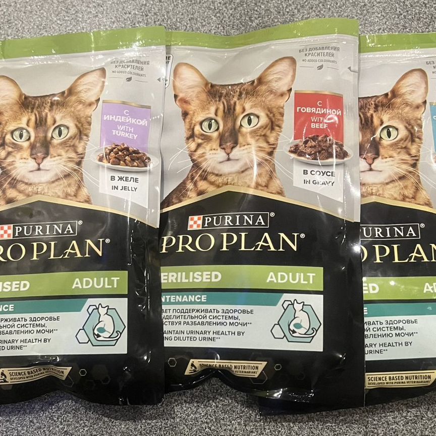 Корм для кошек proplan